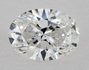 1.00 CARAT E-VS2 OVAL CUT DIAMOND