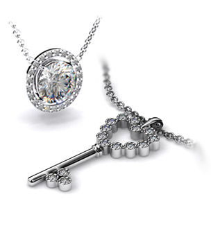 Diamond Pendants