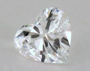 1.27 Carat D-IF Heart Cut Diamond
