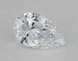 1.01 Carat D-IF Pear Cut Diamond